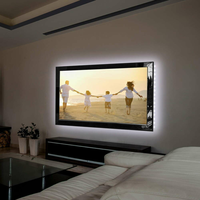 Podświetlenie LED TV 2 x taśma USB widok z przodu Podświetlenie LED TV 2 x taśma USB widok z przodu