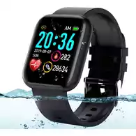 Uniwersalny smartwatch ADHOPE ZNSH-15PRO zegarek iOS Android widok z przodu.